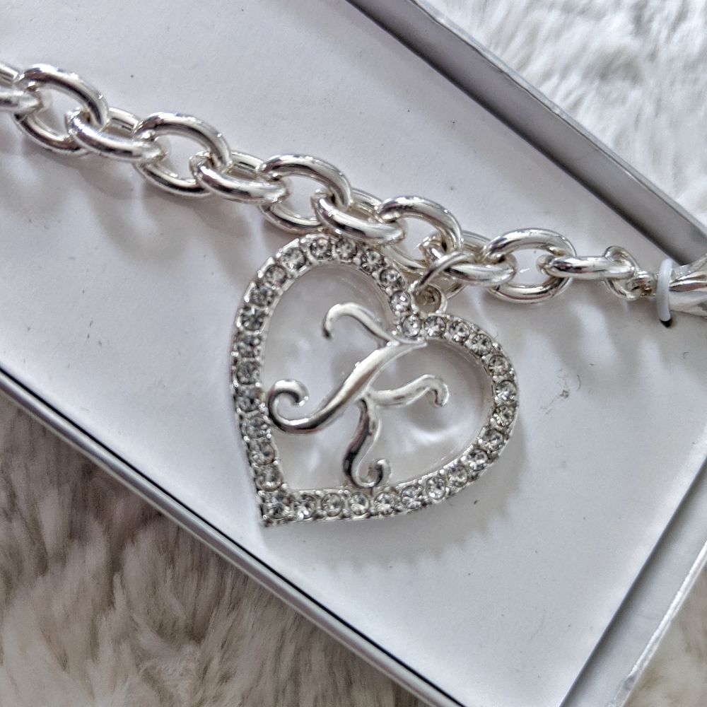 Monogram "K" chain link bracelet. NWT.